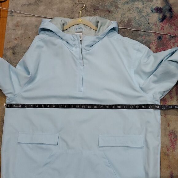 Nike Y2K Light Blue Hooded Jacket Size L - Picture 12 of 15